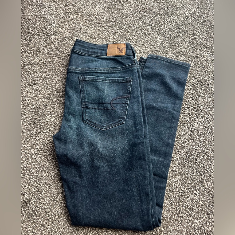 American Eagle Outfitters Dark Blue Jeans